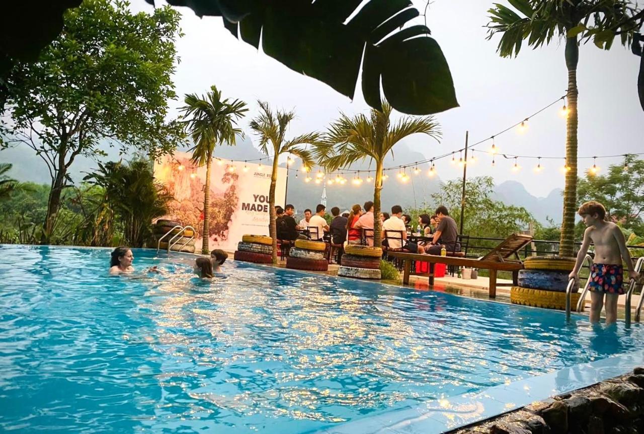 Jungle Boss Homestay Phong Nha Eksteriør billede
